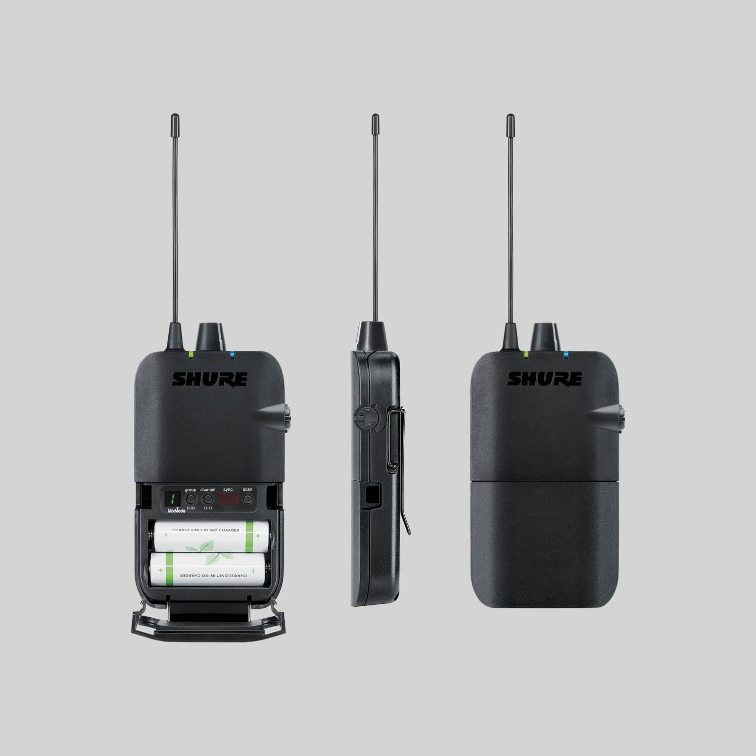 P3R - Wireless Bodypack Receiver - Shure USA