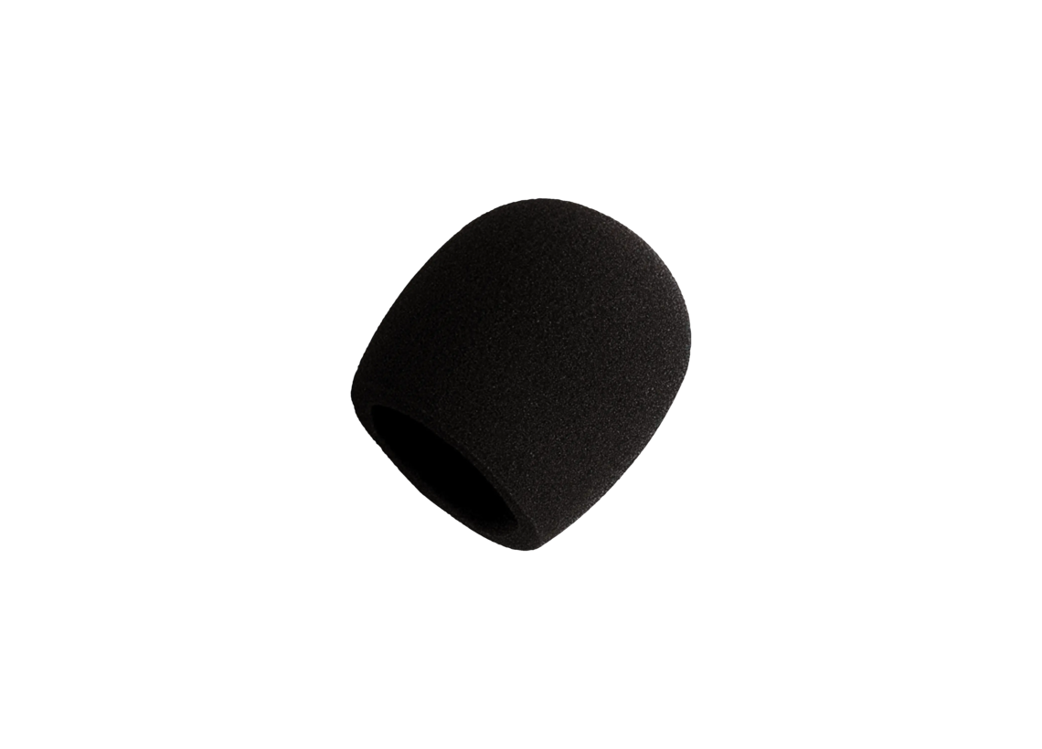 Shure A58WS Esponja Negra para Micrófono