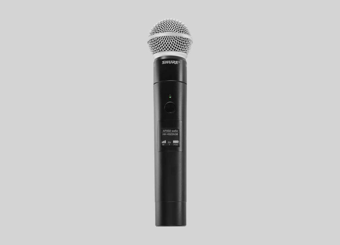 MXW2X/SM58 - Handheld Transmitter with SM58 Capsule - Shure Asia 