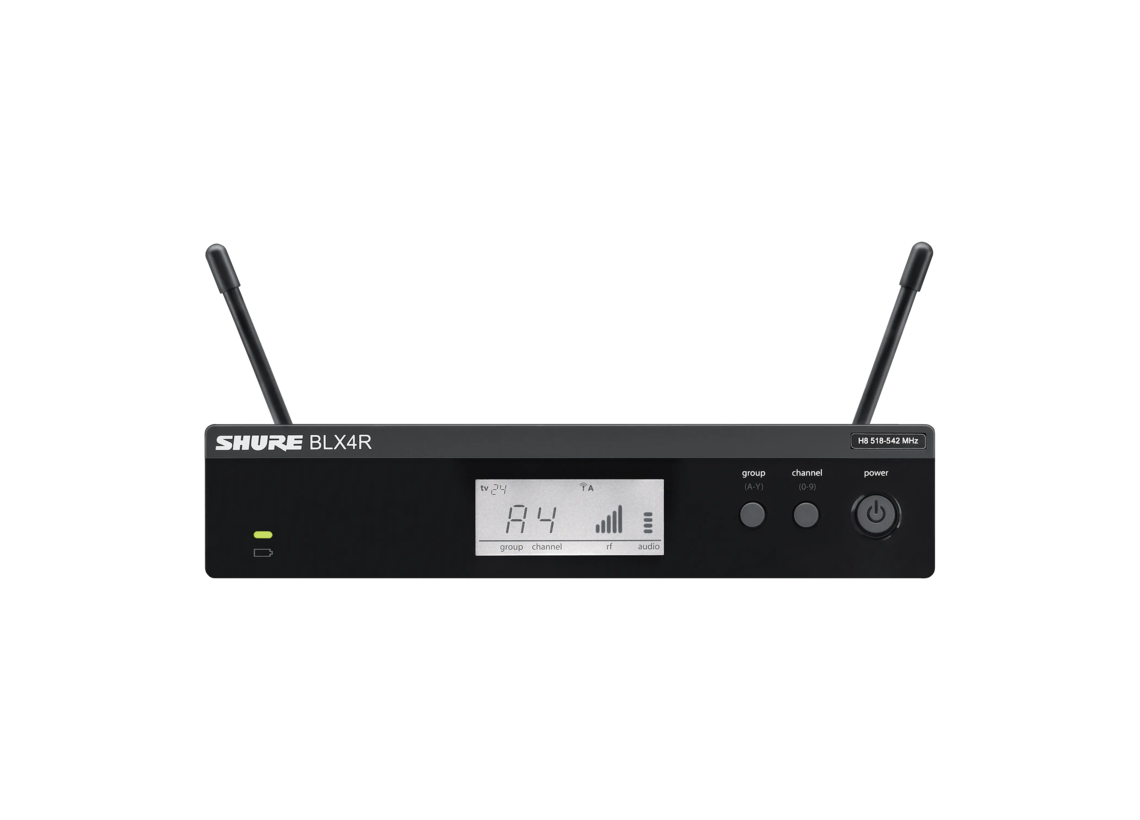 BLX4R - Wireless Receiver for BLX-R Wireless System - Shure USA