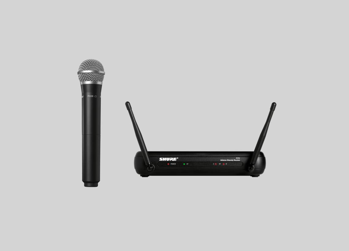 SVX24/PG58 - Wireless Vocal System - Shure Asia Pacific