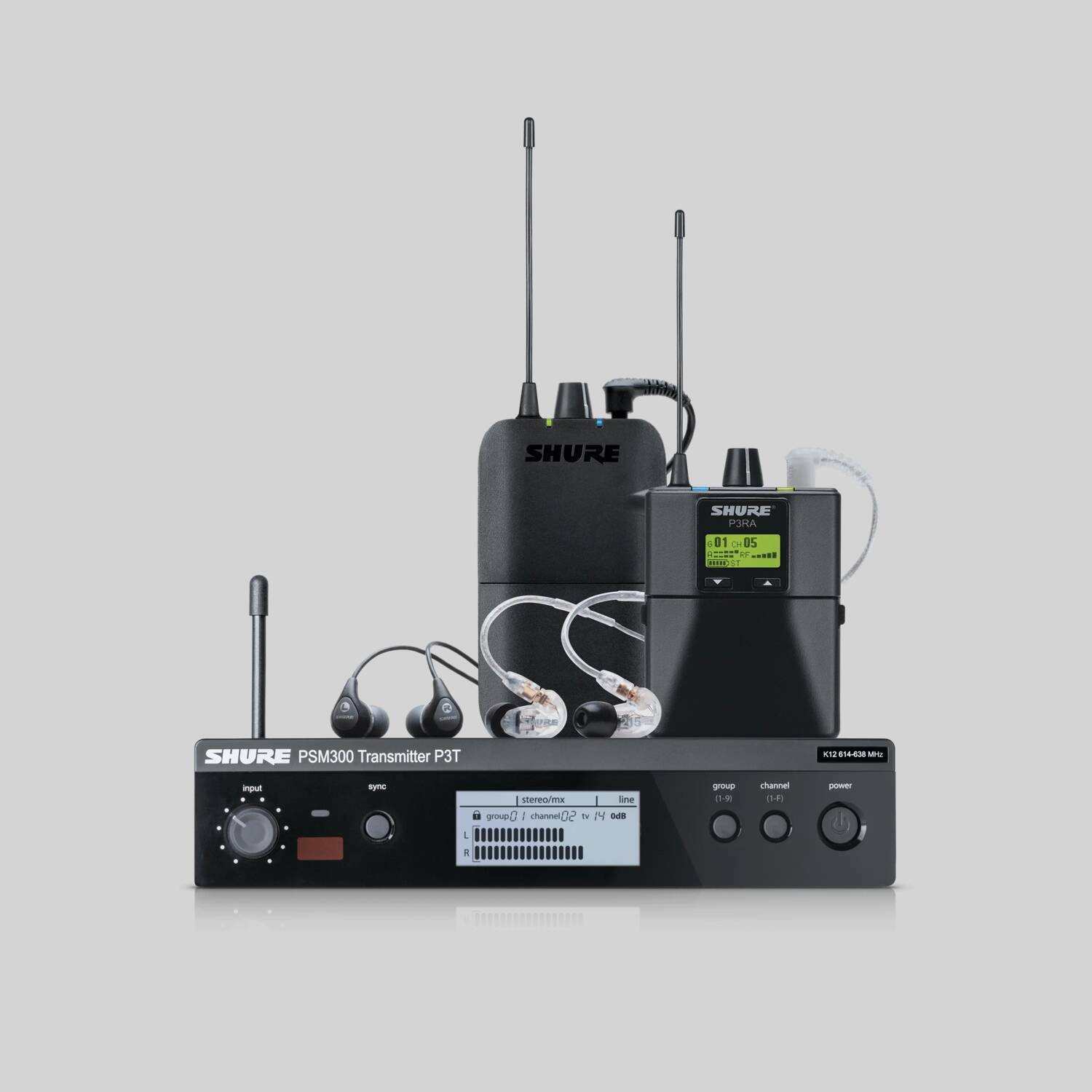 PSM 300 - In-Ear Personal Monitoring System - Shure Middle East