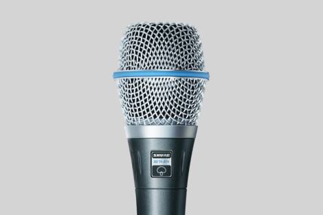 Illustration Shure Beta 87A Vocal Microphone