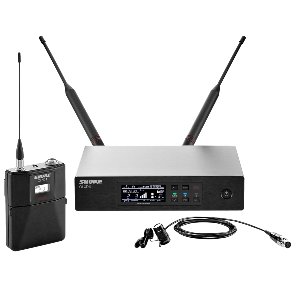 QLXD14/85 - Wireless system WL185 Lavalier Microphone QLXD14/85 - Wireless system WL185 Lavalier Microphone