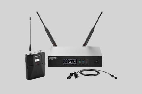 QLXD14/85 - Wireless system WL185 Lavalier Microphone - Shure 