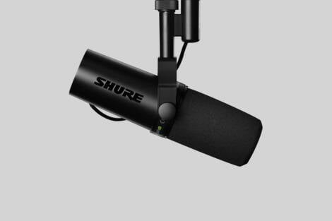 SM7dB - Dynamic Vocal Microphone With Built-in Preamp - Shure