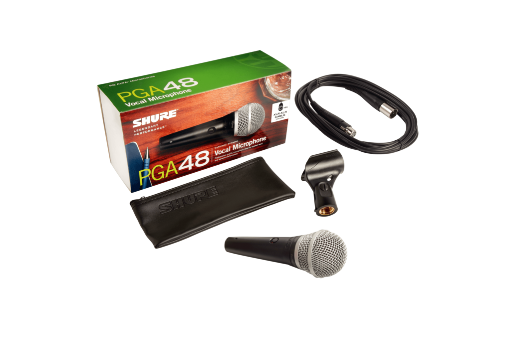 PGA48 - Cardioid Dynamic Vocal Microphone - Shure Middle East and 