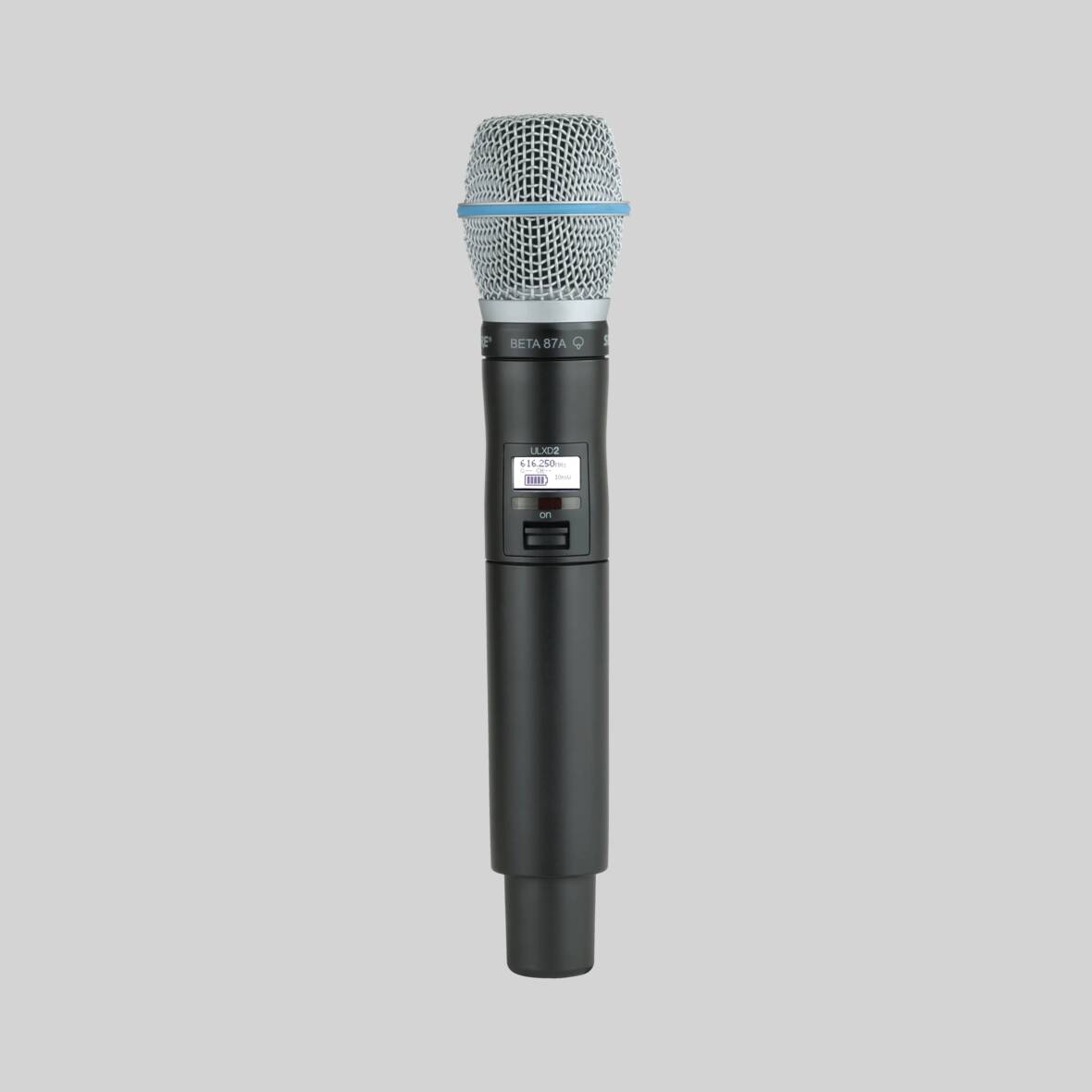 ULXD2/B87A - Digital Handheld Transmitter with Beta 87A Capsule - Shure USA