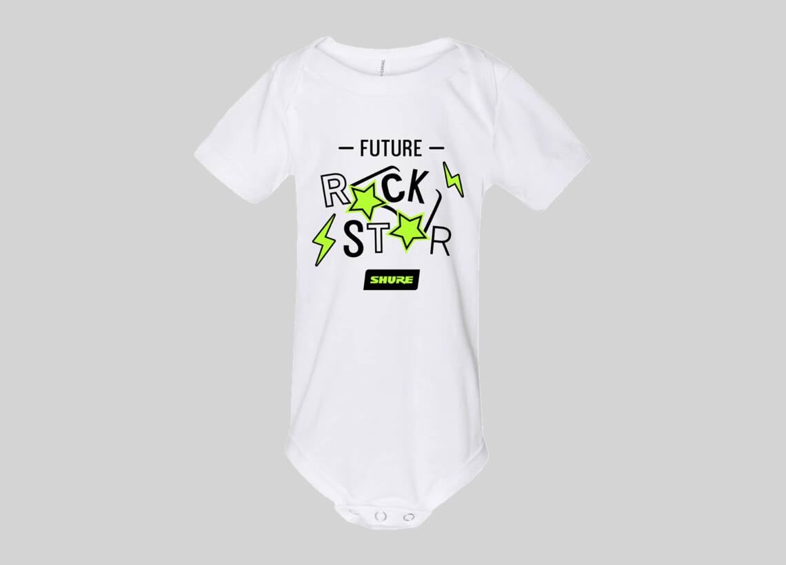Shure Bella Canvas Onesie