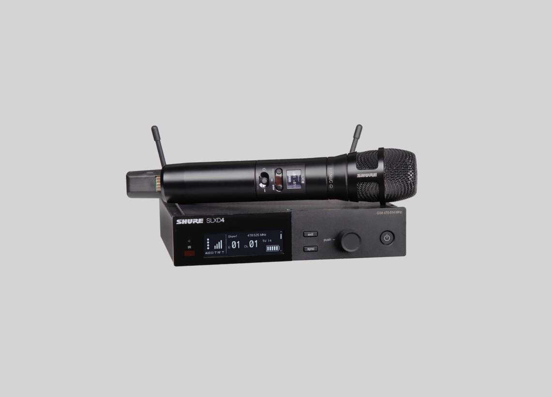 SLXD24/N8CB - Wireless System With Nexadyne™ 8/C Handheld 