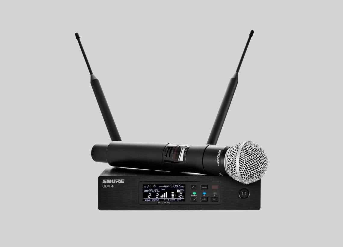Microfono Diadema Shure WH30TQG - Base DJ