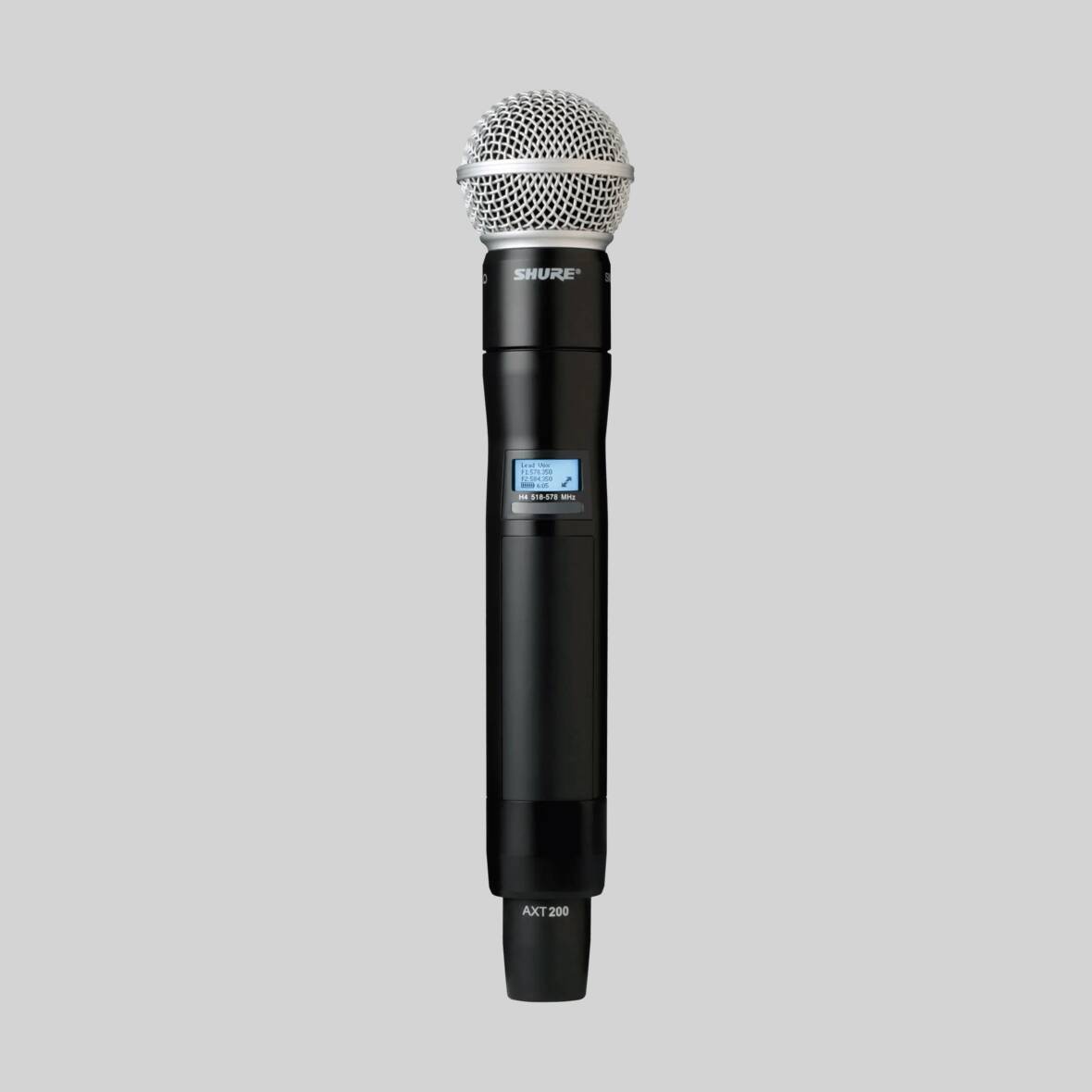 AXT200/SM58 - Handheld Frequency Diversity Transmitter - Shure Asia Pacific