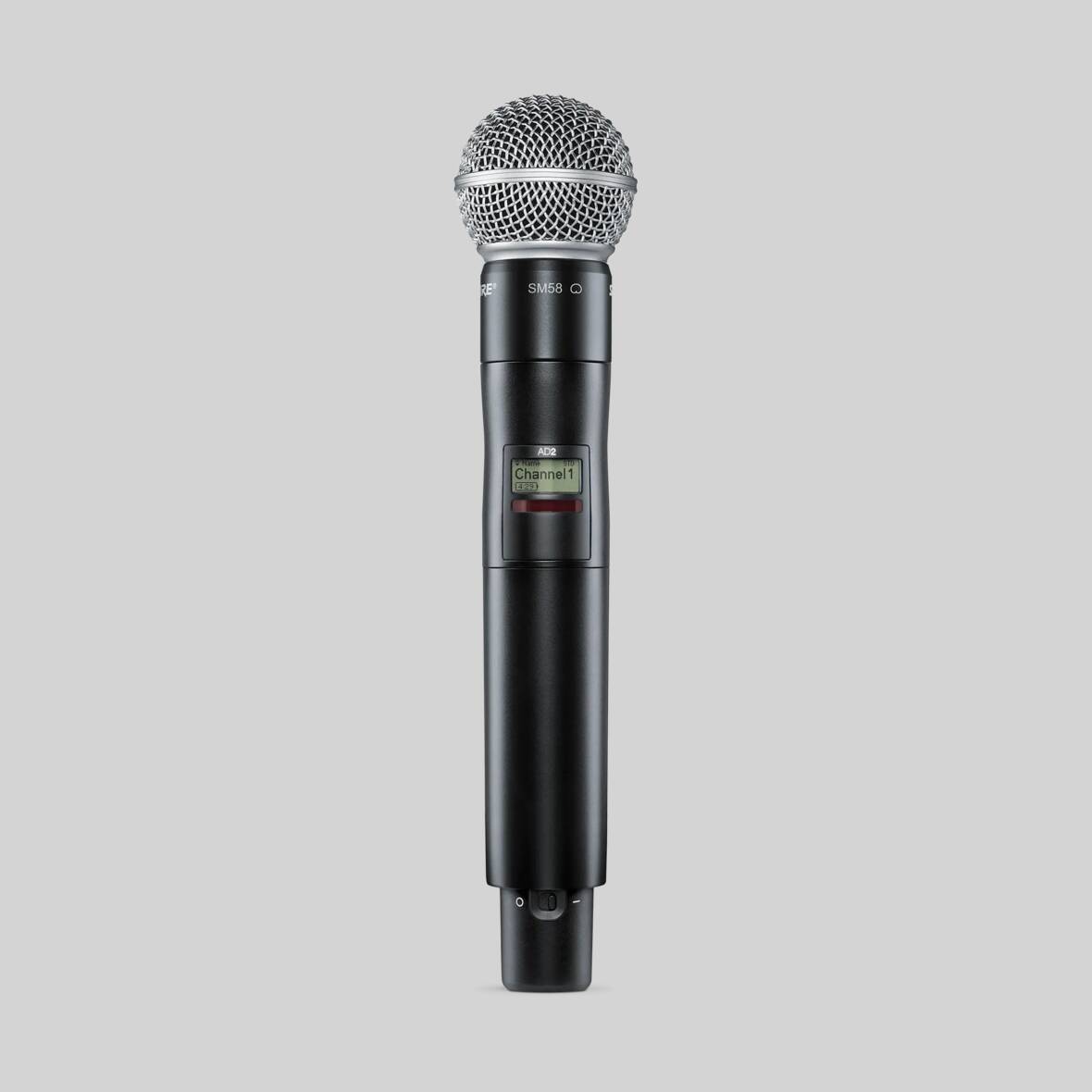 AD2 SM58 Handheld Wireless Microphone Transmitter Shure USA