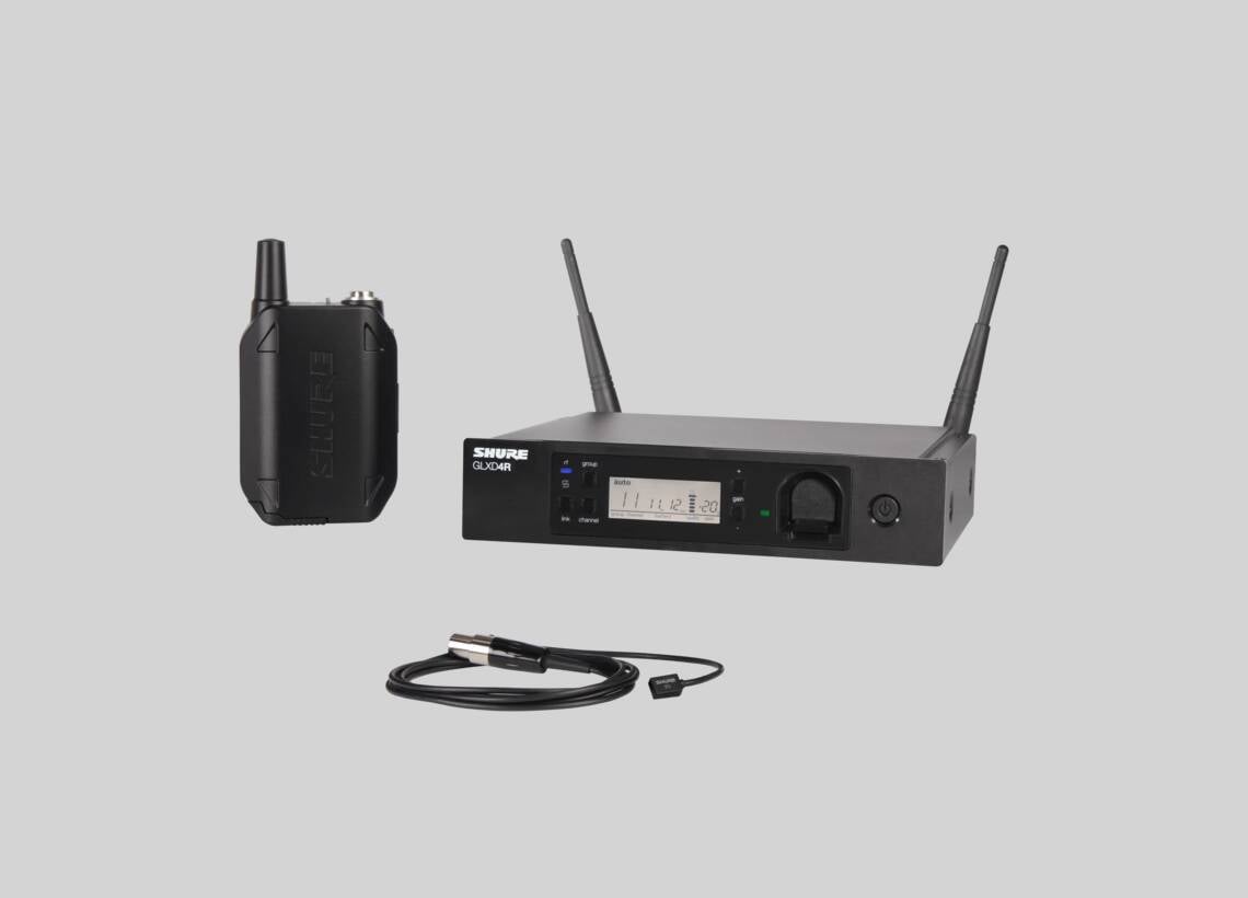 HOT格安SHURE ワイヤレスマイク GLXD14/WL93 2.4G帯ラベリア・デジタル・ワイヤレスセット コンデンサーマイク