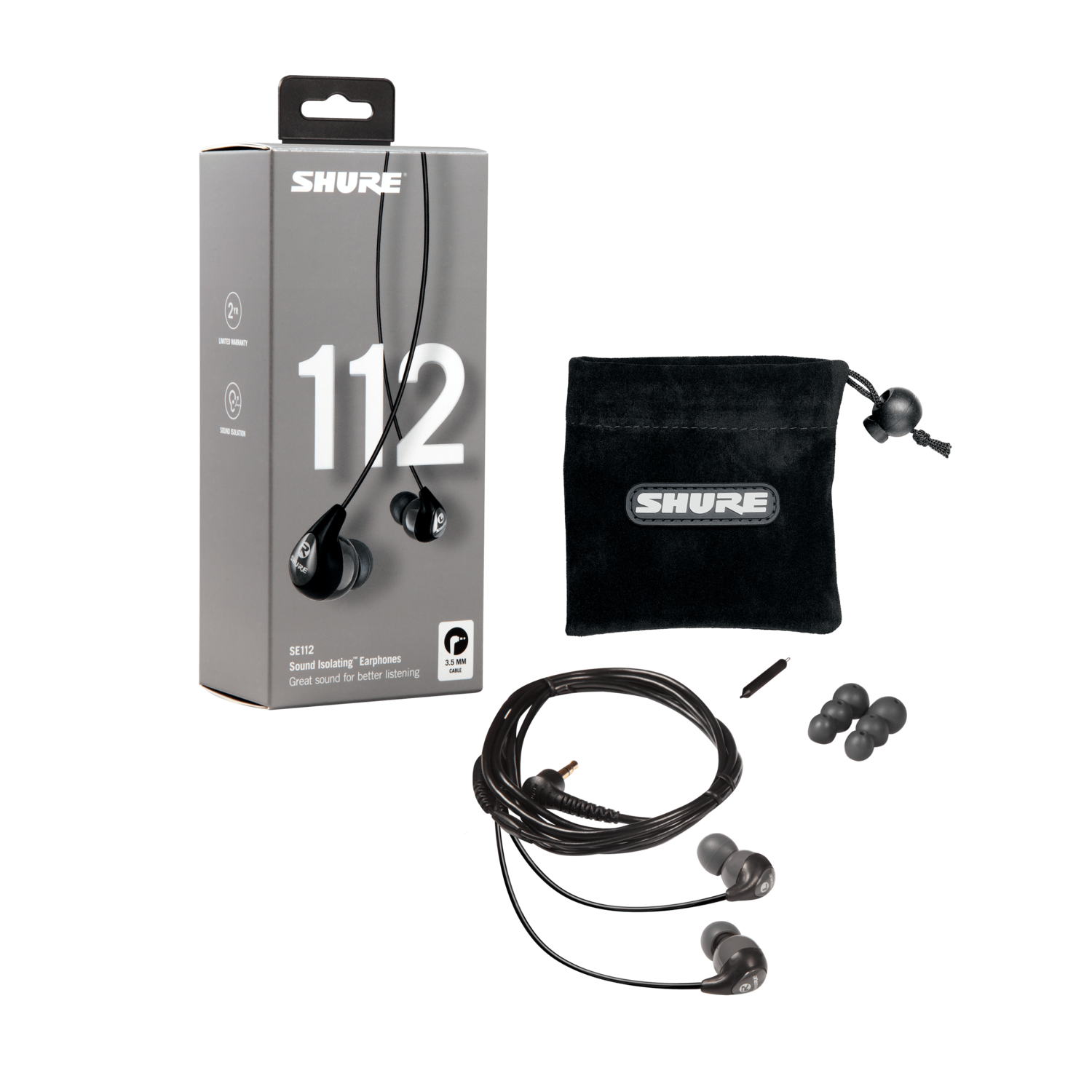Shure sound isolating store