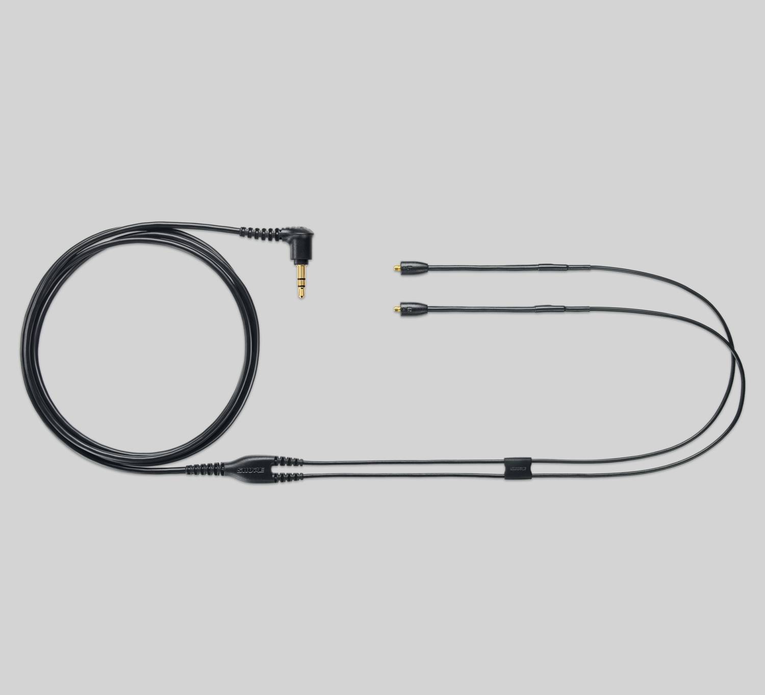 SE535 120cm Schwarz Audio AUX Kabel 3,5mm Klinke für Shure SE215 SE315 SE425