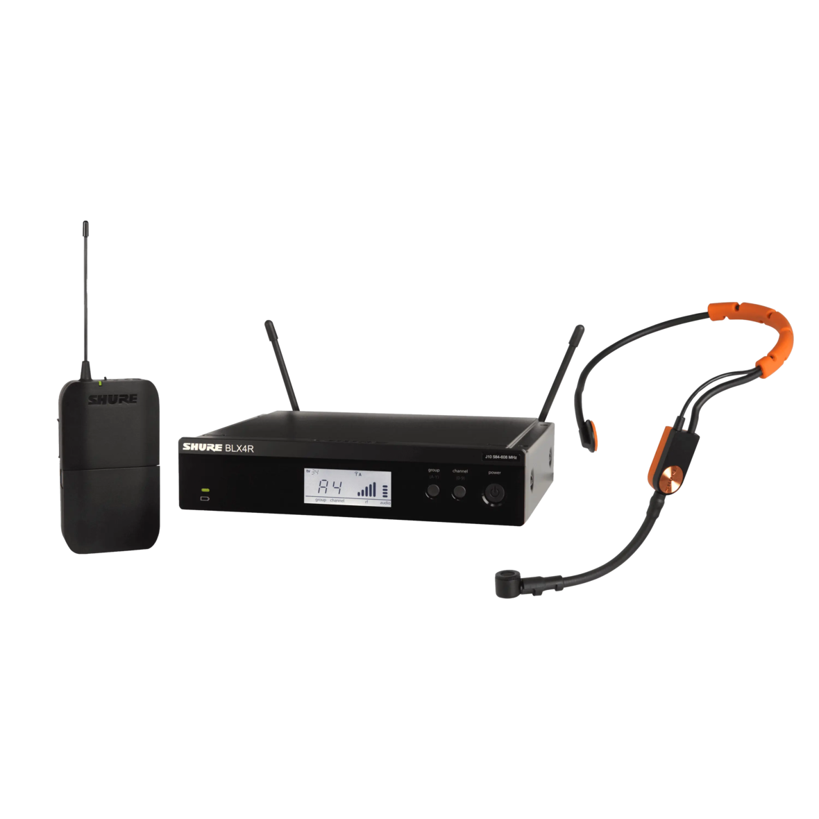 BLX14R/SM31 - Wireless Rack-mount Fitness Headset System with 