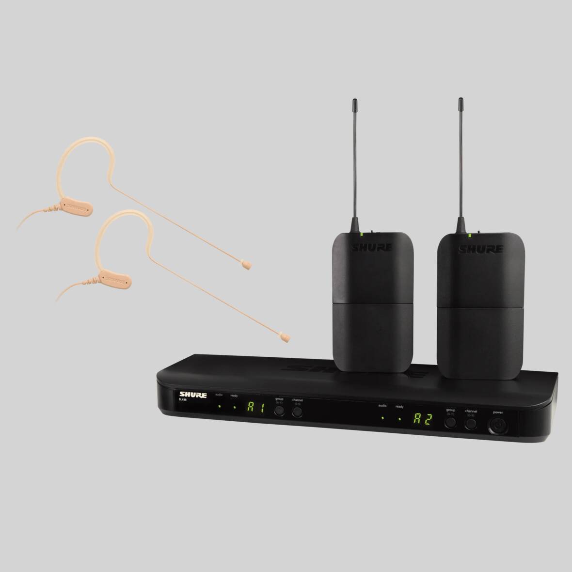 BLX188/MX53 - Wireless Dual Presenter System with two MX153 Earset 