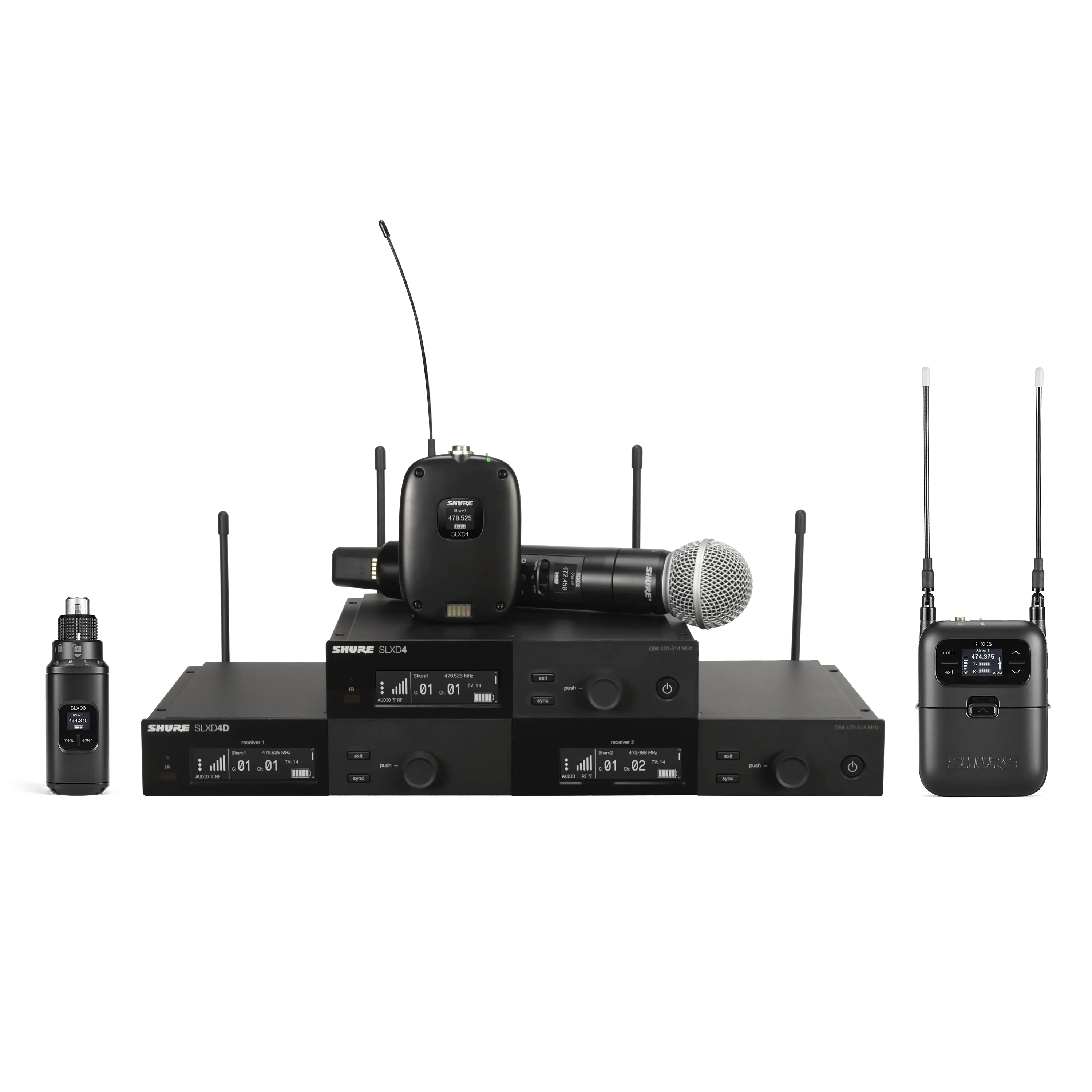 SLX-D - Wireless Microphone System - Shure USA