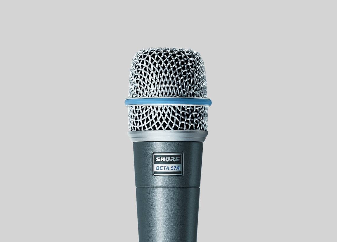 BETA 57A - Dynamic Instrument Microphone - Shure Middle East and 