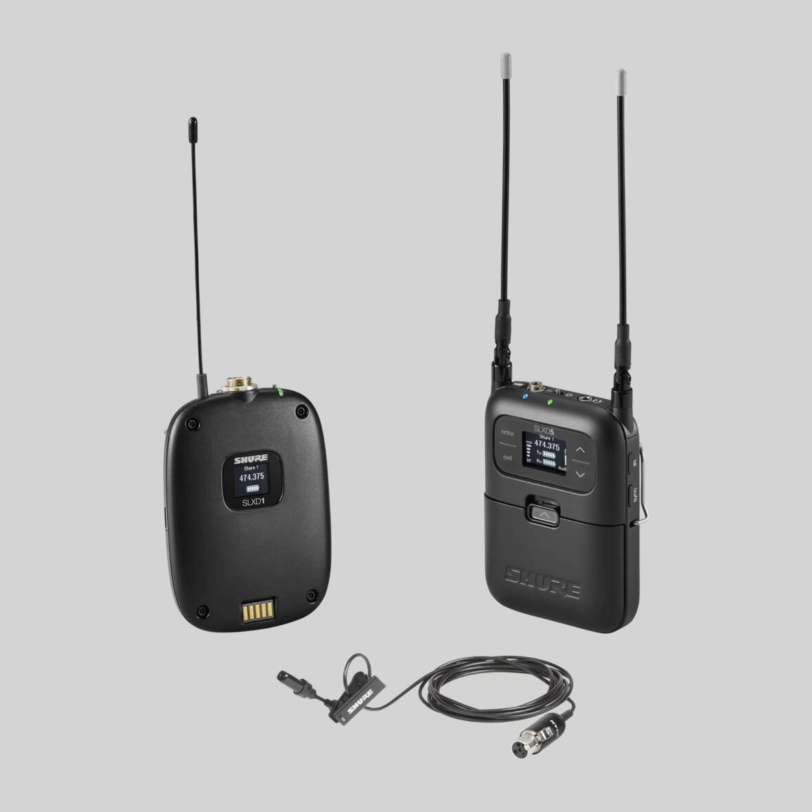 Shure Marcad Diversity Wireless Mic Receiver LX &accessories.nPre-owned but newest look