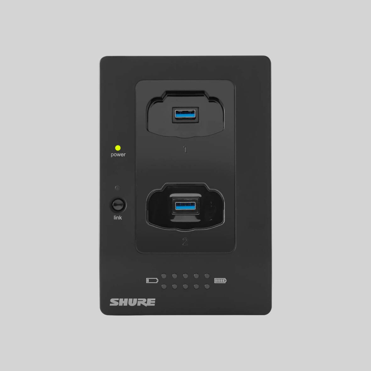 MXWNCS2 - Two-Channel Networked Charging Station - Shure USA