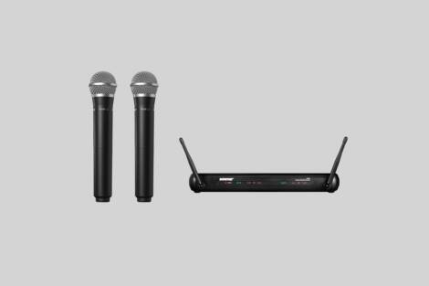 SVX288 PG58 Dual Vocal Wireless System Shure Asia Pacific