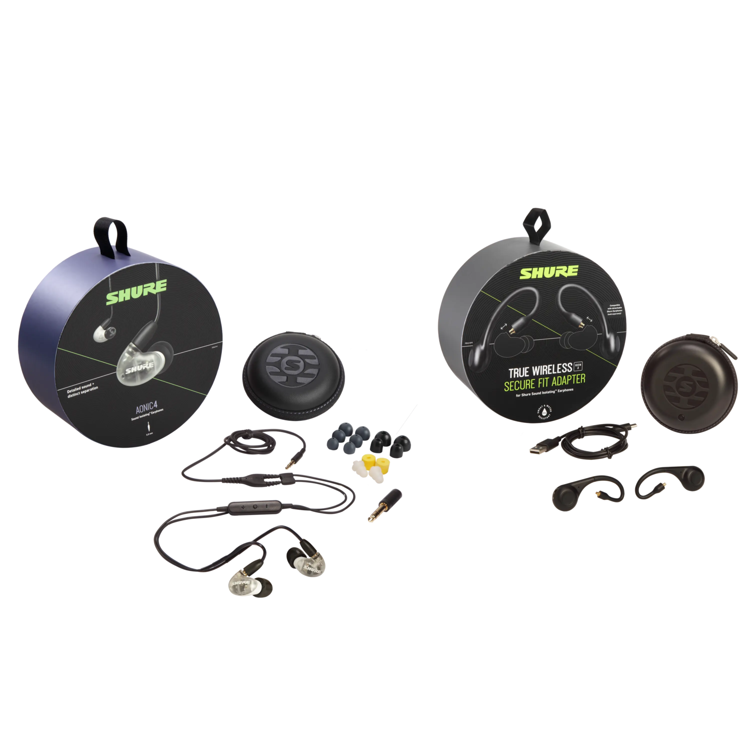 AONIC 4 True Wireless Earphone Bundle, Gen 2 - Shure USA