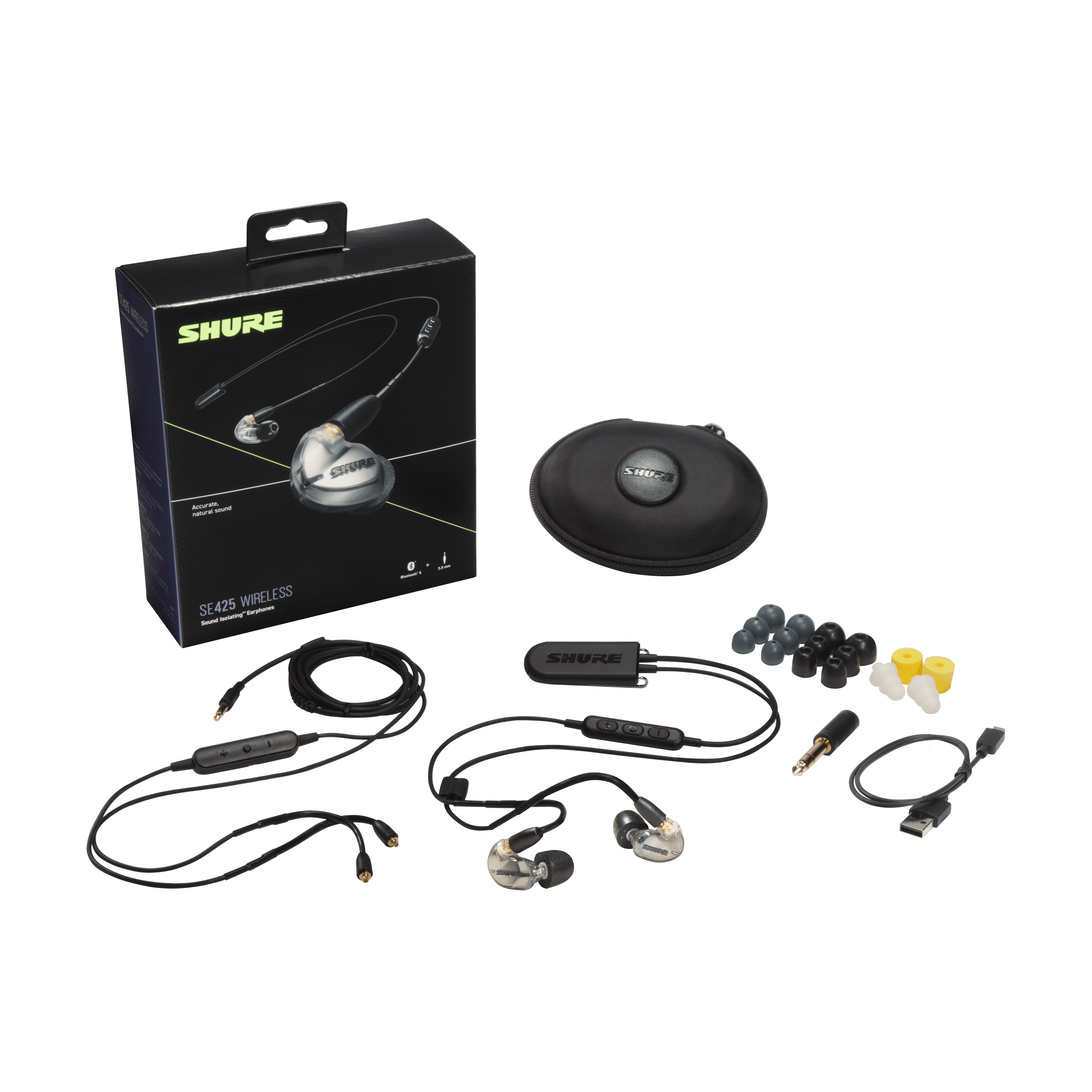 【売り切り御免！】 SE425 日本 Shure - 高遮音性イヤホン - Wireless イヤホン