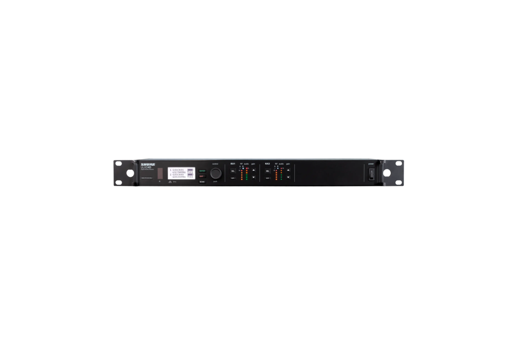 ULXD®4D - デュアルチャンネルデジタルワイヤレス受信機 - Shure ULXD®4D - デュアルチャンネルデジタルワイヤレス受信機 - Shure