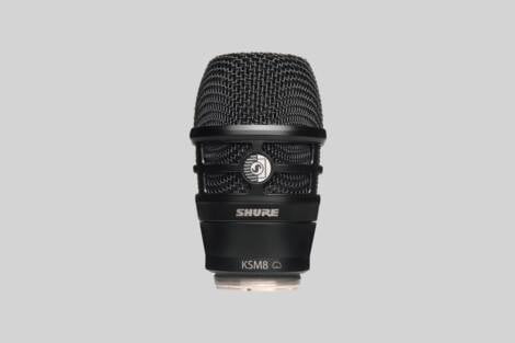 RPW174 - KSM8 Wireless Capsule for Black Shure Transmitters