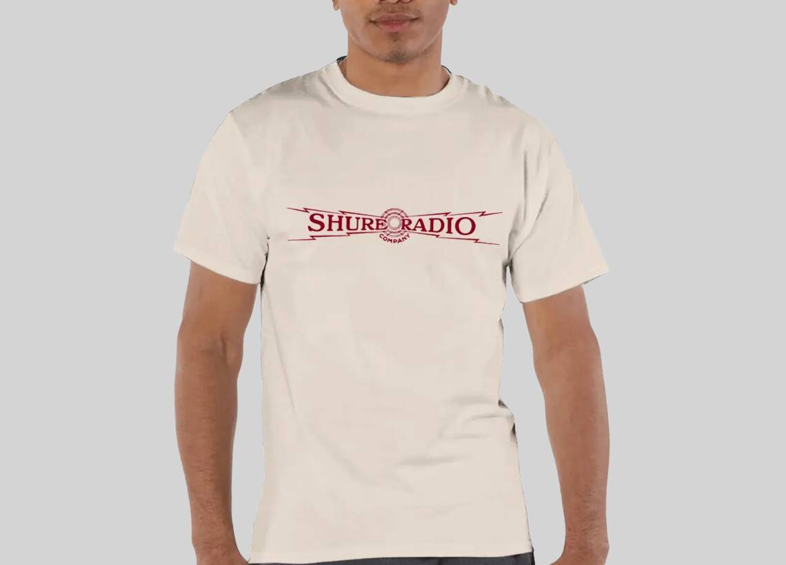 Shure Unisex Champion Tee Shirt