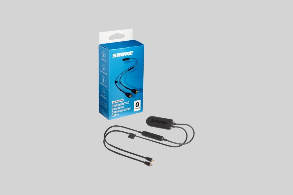 RMCE-BT2 - High-Resolution Bluetooth® 5 Earphone Communication Cable - Shure  USA