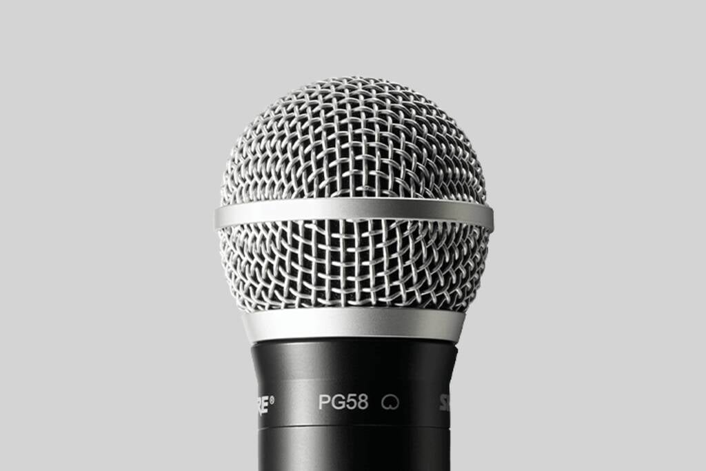 Illustration Shure Cardioid Dynamic Vocal Microphone                  